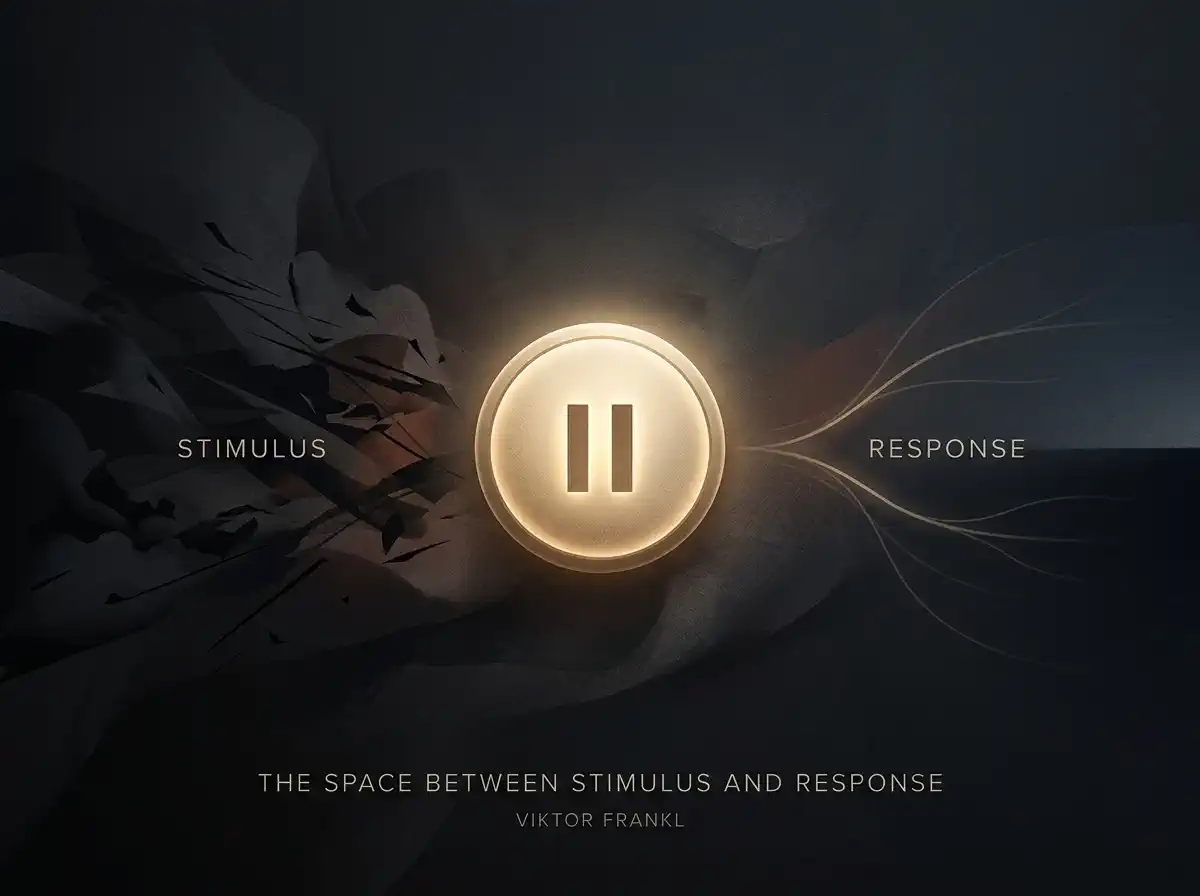 The Space Between Stimulus and Response: Viktor Frankl's Greatest ...